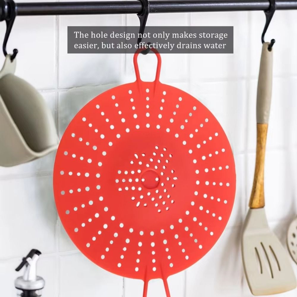 Silicone Steamer Basket - Yeniden Kullanılabilir Silikon Buharlı Pişirme Sepeti