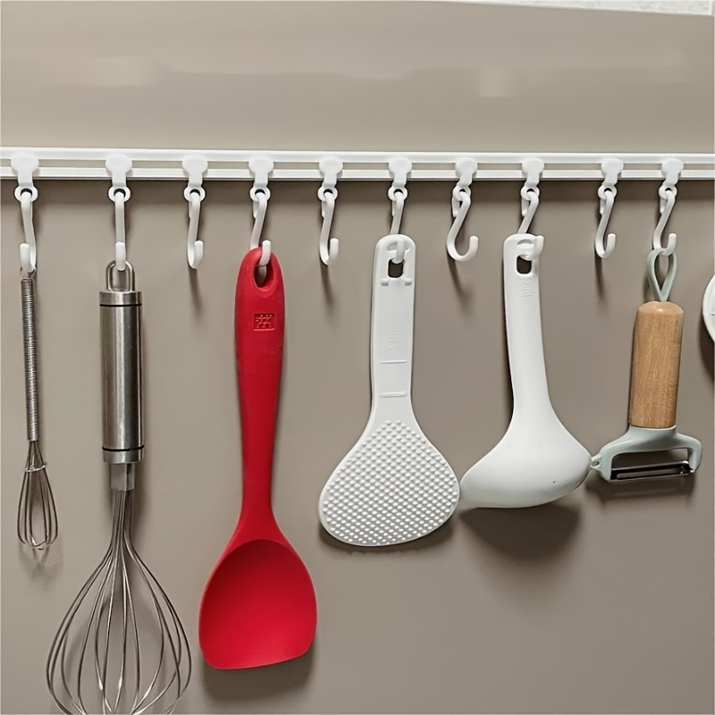 Kitchen Gadgets Cabinet - 40cm Deliksiz Mutfak Gereçleri Askı Aparatı,