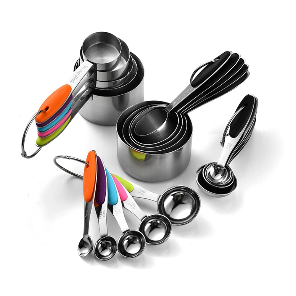 Kitchen Gadgets China - 5/10 adet paslanmaz çelik ölçüm bardak