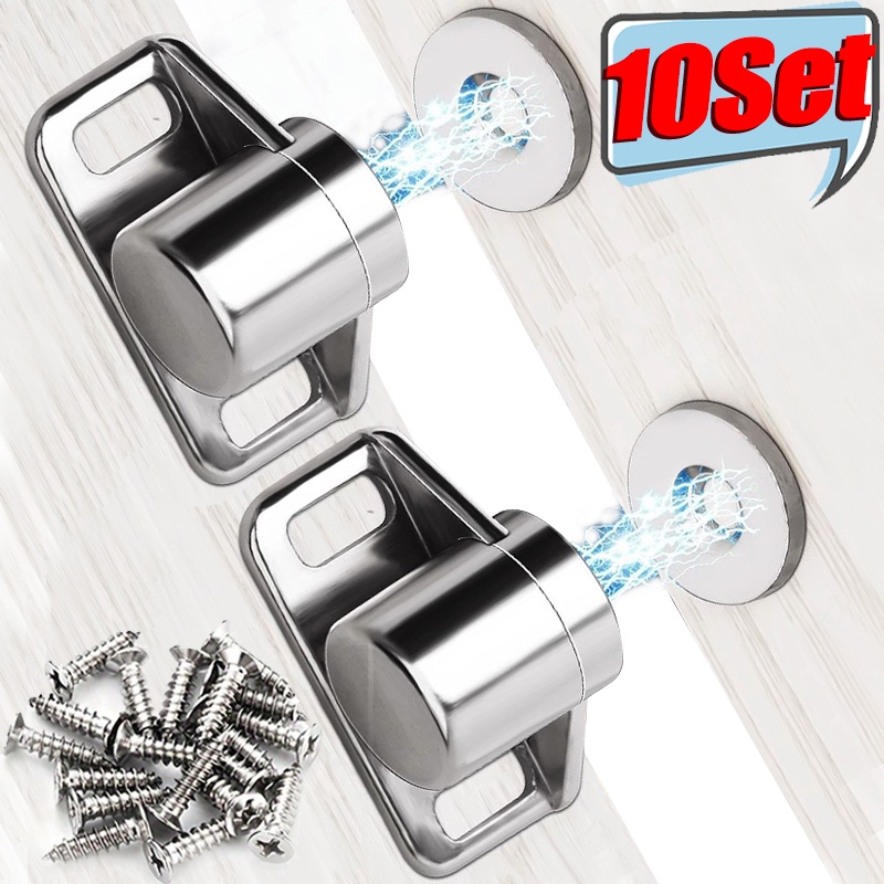 Kitchen Gadgets Cabinet - 1-10 takım manyetik dolap kapı mıknatısları