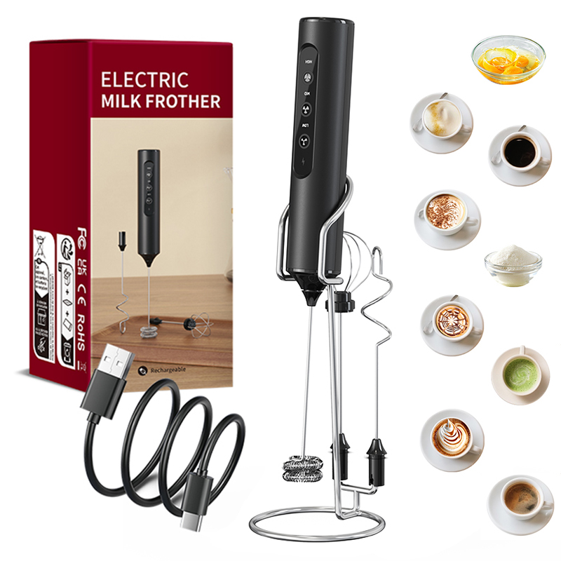 Milk Frother - 3'ü 1 Arada Elektrikli El Tipi
