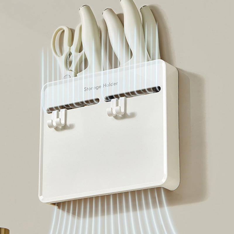 Kitchen Gadgets Cabinet - Delme Gerektirmeyen Mutfak Bıçağı Tutucu, Dolap