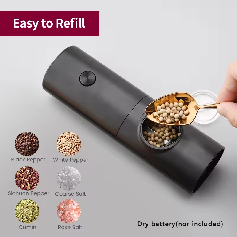 Kitchen Gadgets Set - Elektrikli Otomatik Tuz ve Karabiber Öğütücü