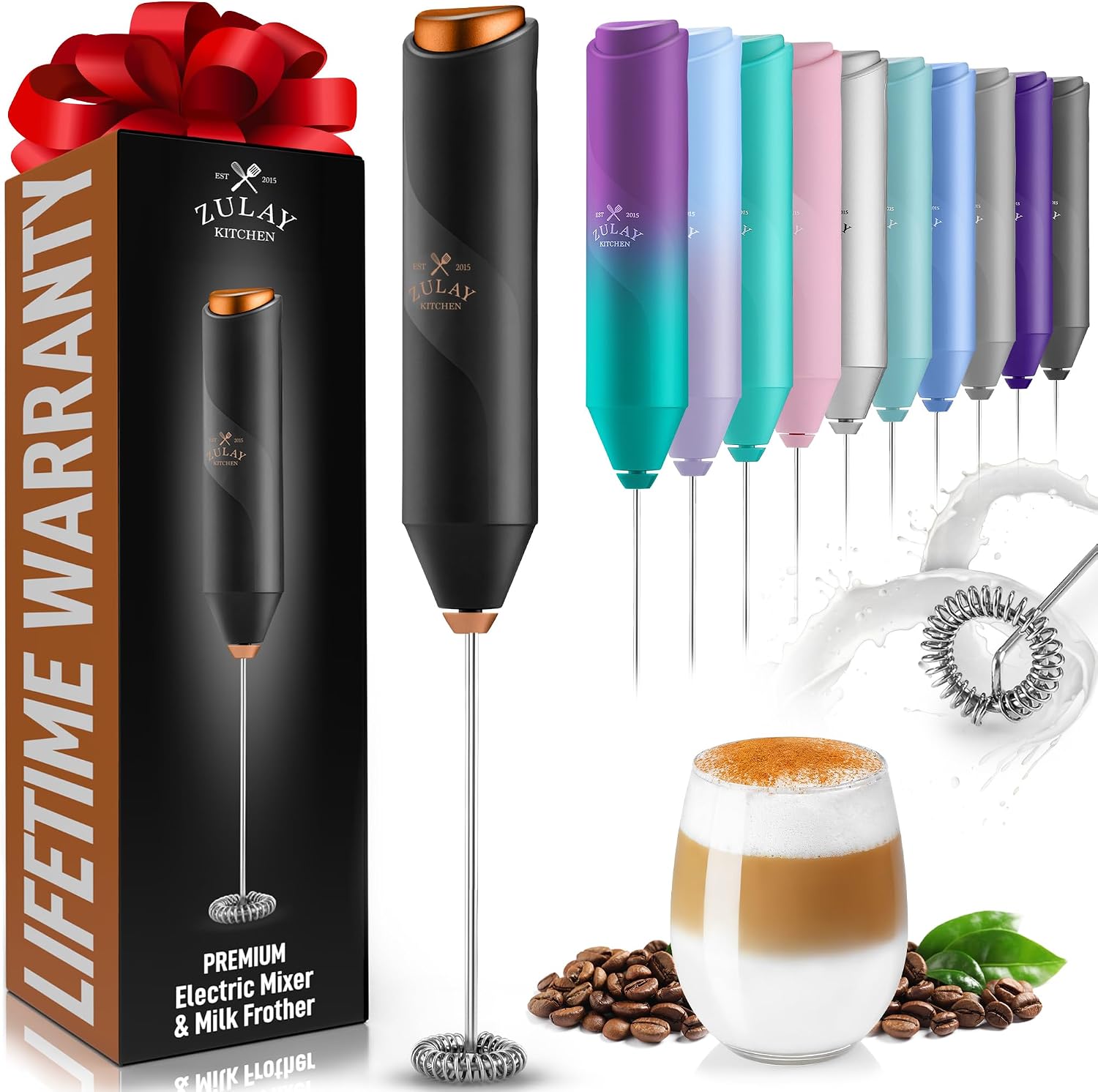 Milk Frother - Süt Köpürtücü Çubuğu, Kahve Latte Cappuccino