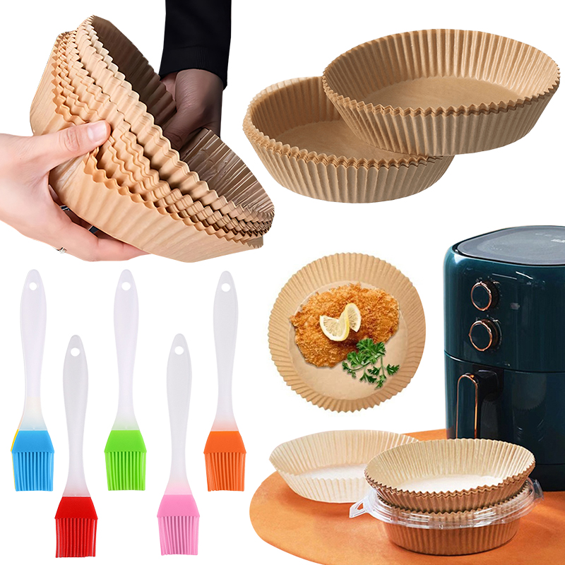 Kitchen Gadgets Set - 50/100 adet hava fritöz kağıt tabak