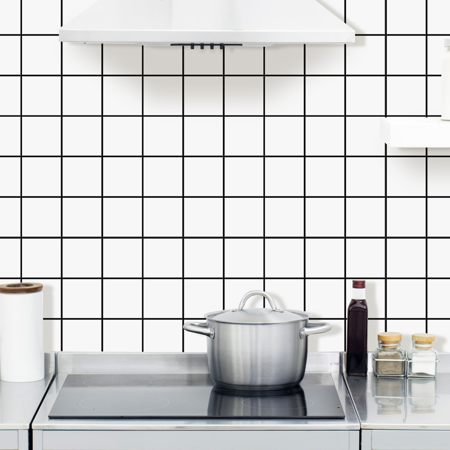 10 adet Premium Kare Duvar Kar - Kitchen Gadgets Cabinet incelemesi ve fiyatı