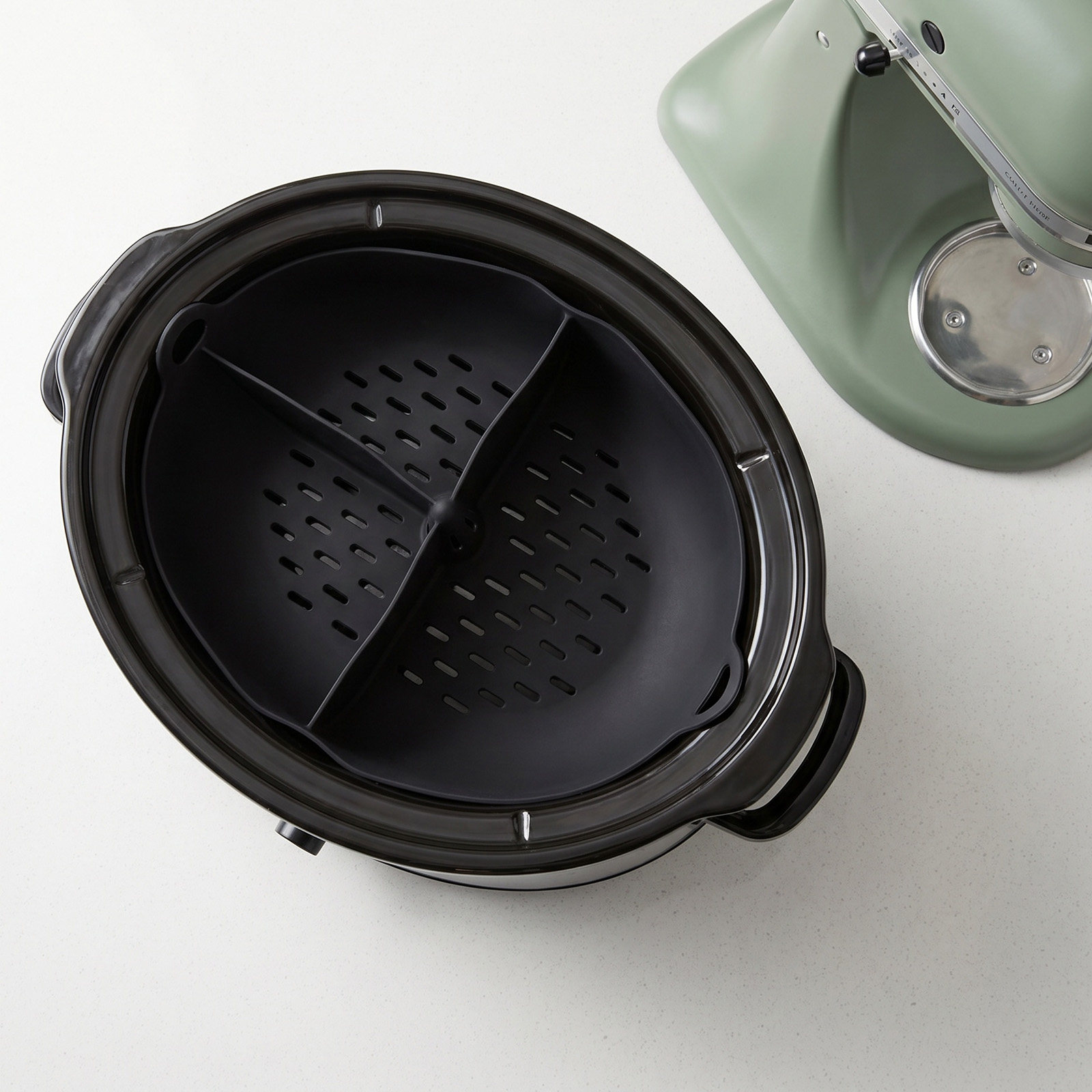 Silikon Buhar Sepeti 3 Bölmeli - Silicone Steamer Basket incelemesi ve fiyatı