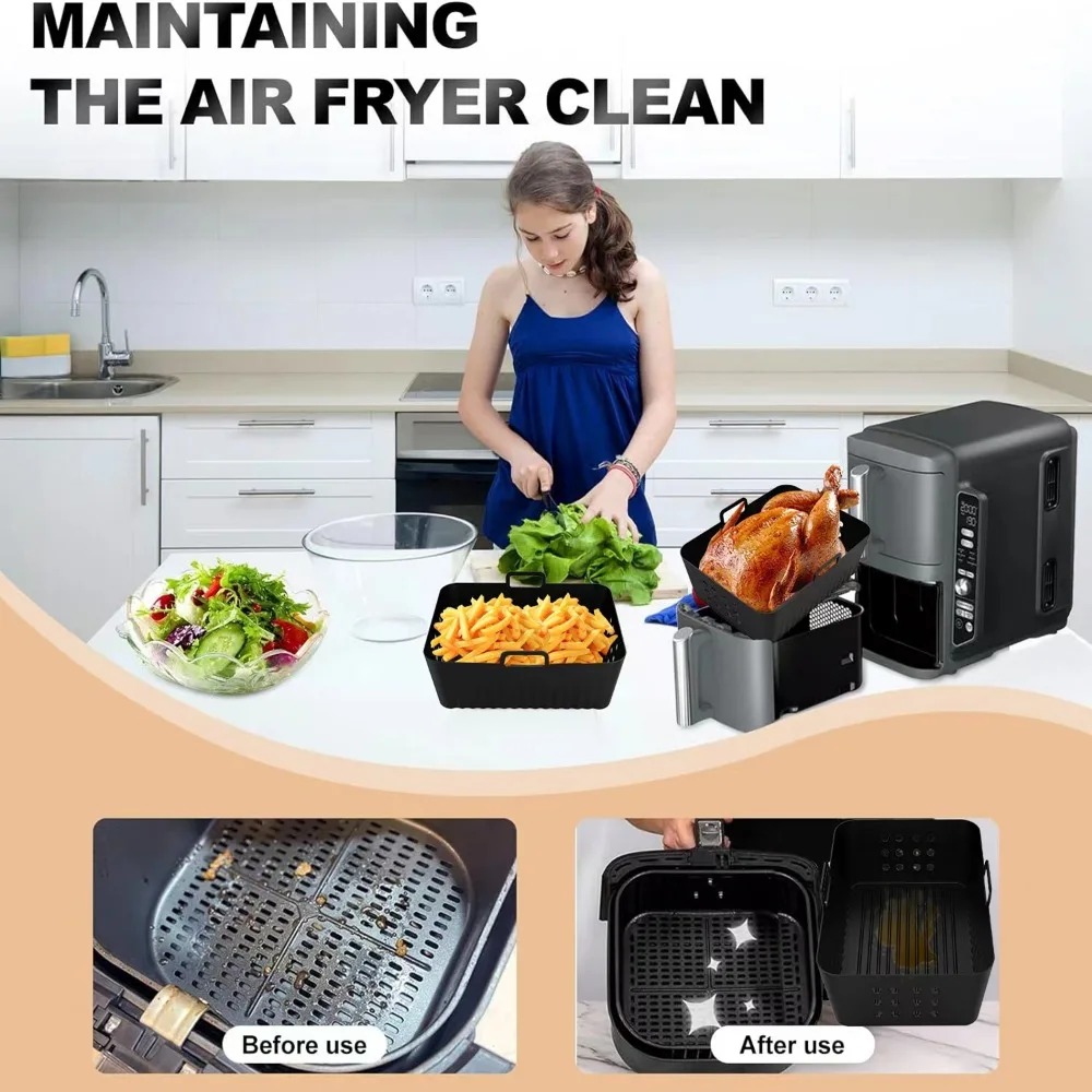 2 adet Hava Fritöz Silikon Göm - Silicone Steamer Basket incelemesi ve fiyatı