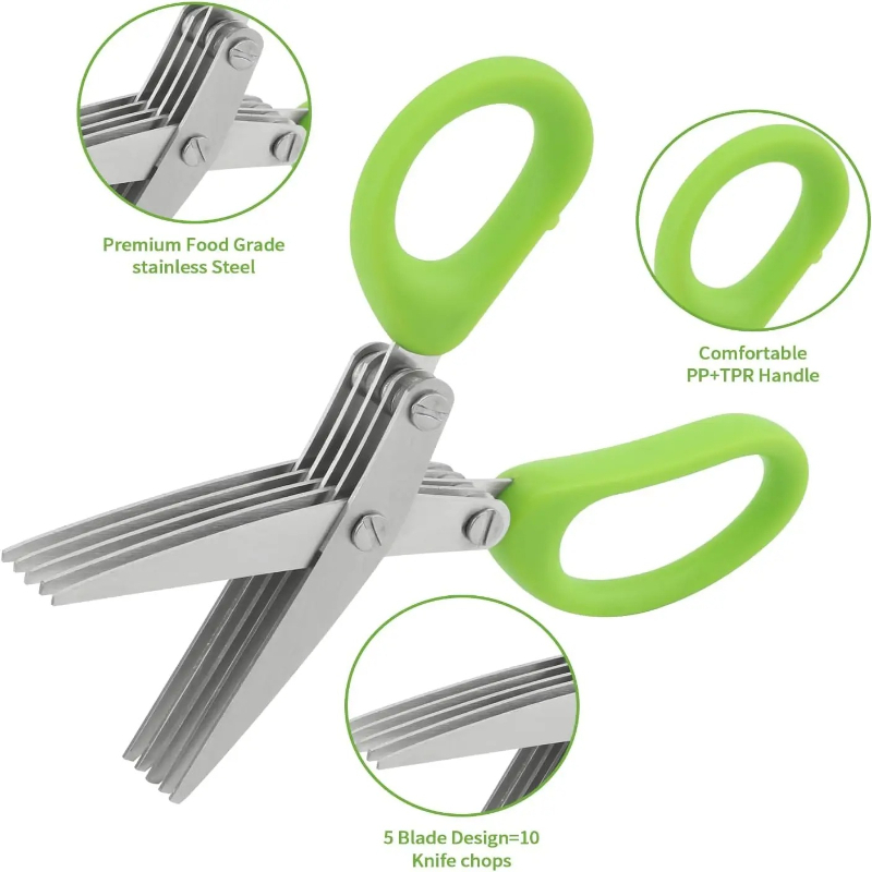 Zaman Kazandıran Bitki Makası  - Herb Scissors 5 Blade incelemesi ve fiyatı