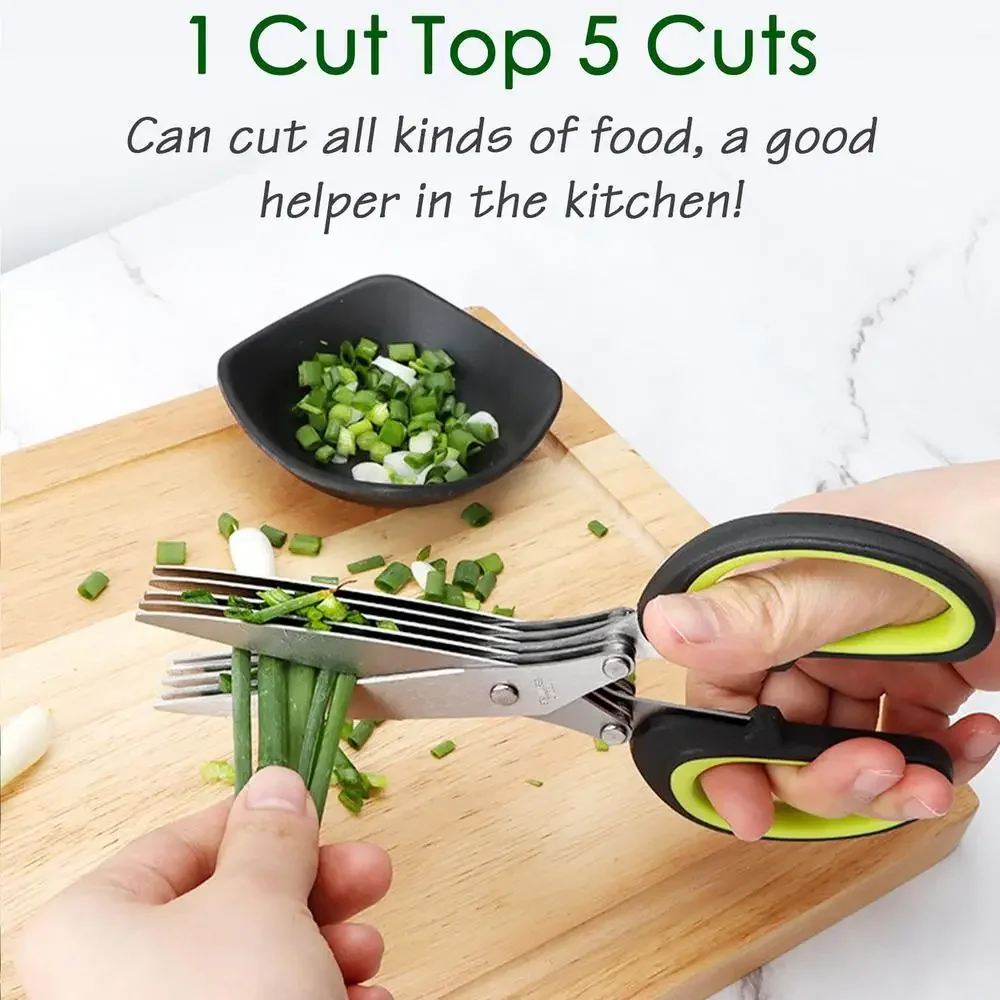 Çok Katmanlı Makas Mutfak Maka - Herb Scissors 5 Blade incelemesi ve fiyatı