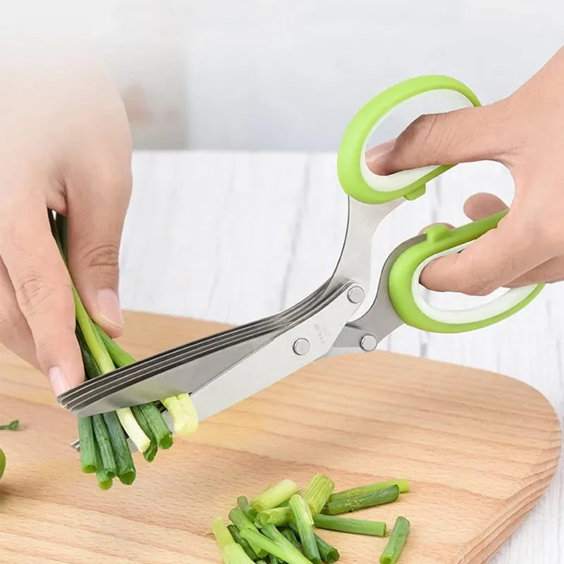 Paslanmaz Çelik 5 Bıçaklı Mutf - Herb Scissors 5 Blade incelemesi ve fiyatı