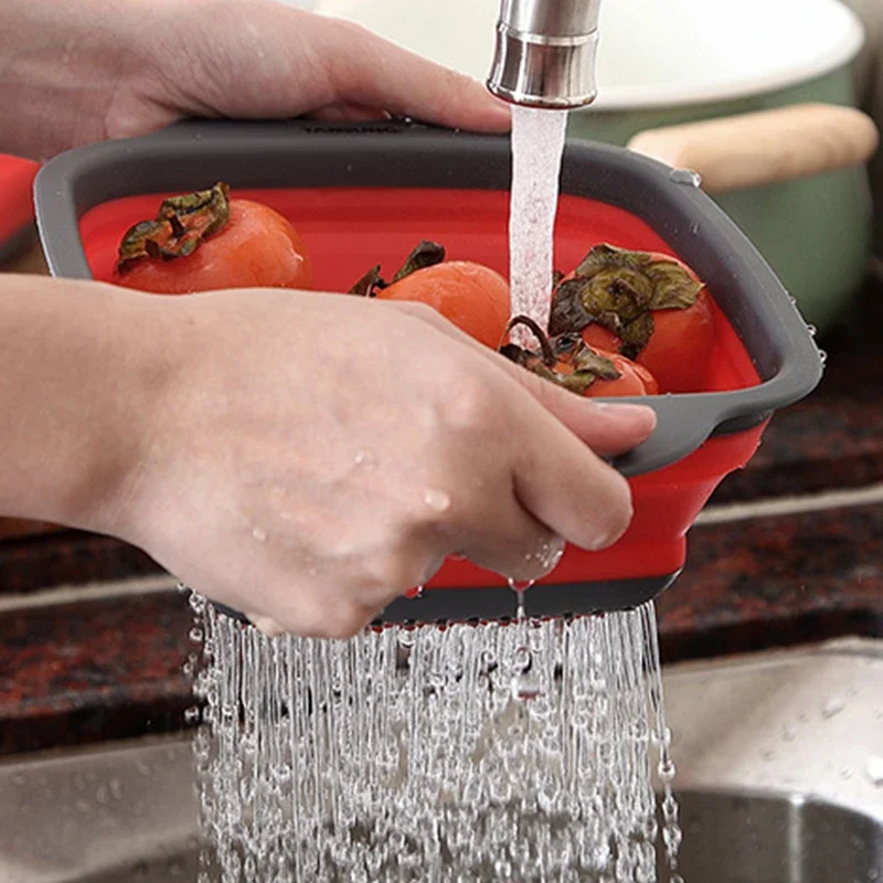 YENI Katlanabilir Sebze Yıkama - Silicone Steamer Basket incelemesi ve fiyatı