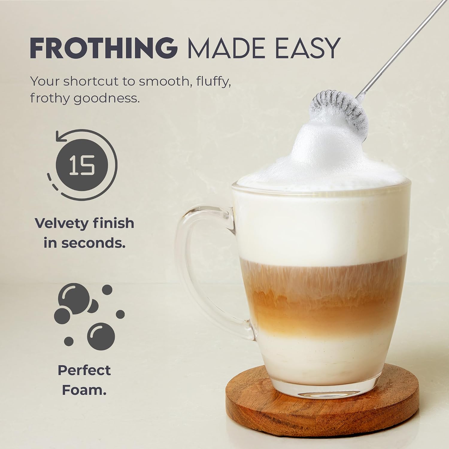 Süt Köpürtücü Çubuğu, Kahve La - Milk Frother incelemesi ve fiyatı