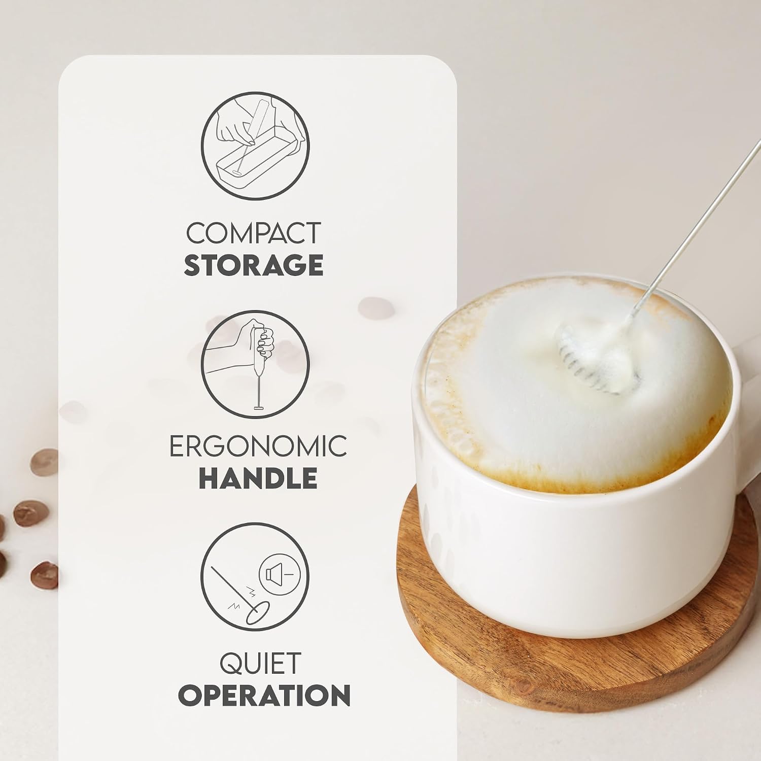 Süt Köpürtücü Çubuğu, Kahve La - Milk Frother incelemesi ve fiyatı