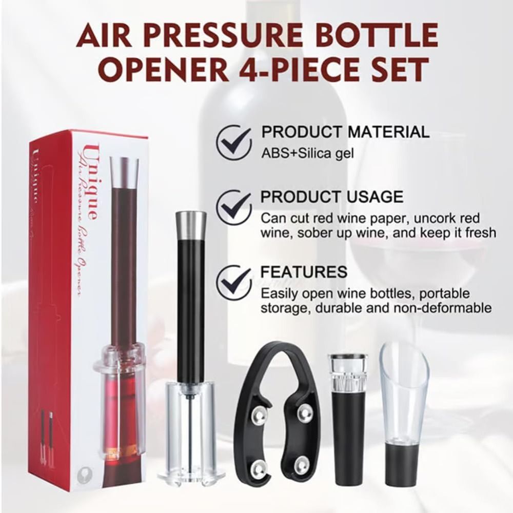 Bar Aksesuarları Şarap Şişesi  - Kitchen Gadgets Set incelemesi ve fiyatı